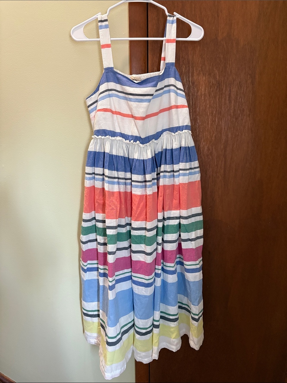 St. Johns Bay Multicolor Striped Sundress
